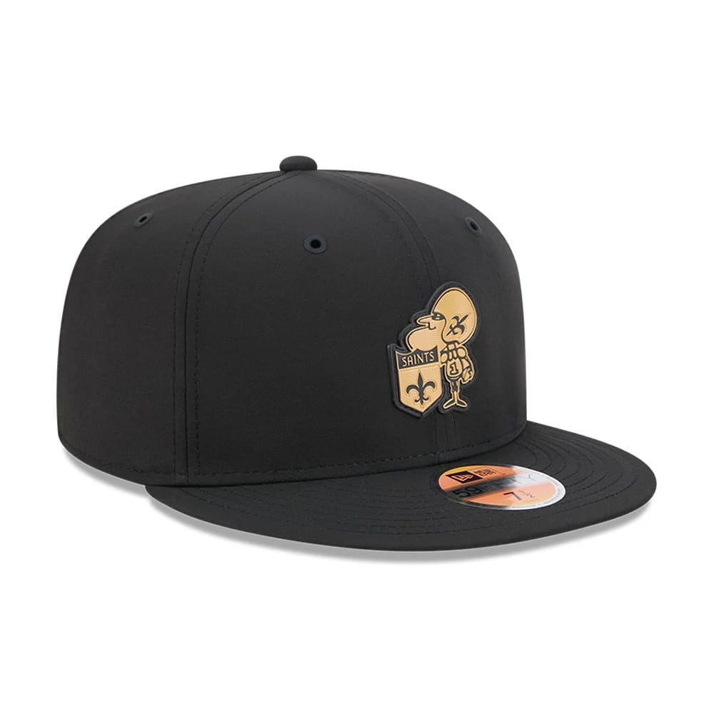 Pictured is this NFL Sideline 2026 New Orleans Saints 59FIFTY Fitted cap in black. 3