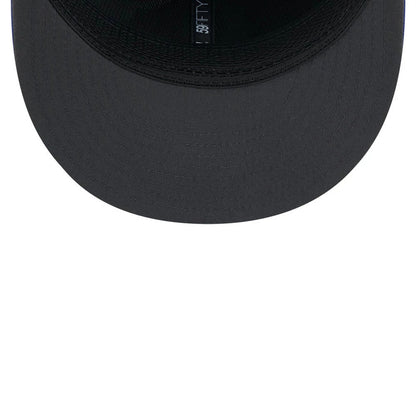 Pictured is this NFL Sideline 2026 New England Patriots 59FIFTY Fitted cap in blue. 2