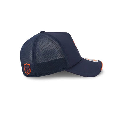 Pictured is this NFL Sideline 2026 Chicago Bears 9FORTY Apex cap in navy. 6
