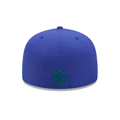 Pictured is this NFL Sideline 2026 Seattle Seahawks 59FIFTY Fitted cap in blue. 5