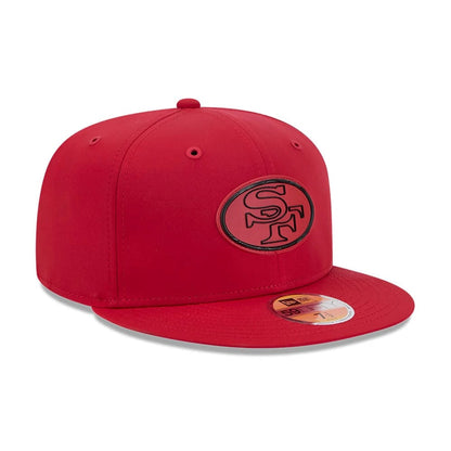 Pictured is this NFL Sideline 2026 San Francisco 49ers 59FIFTY Fitted cap in red. 4