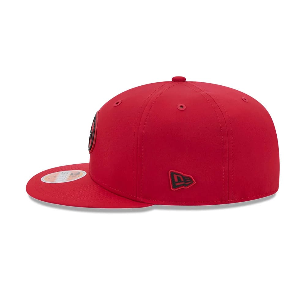 Pictured is this NFL Sideline 2026 San Francisco 49ers 59FIFTY Fitted cap in red. 6