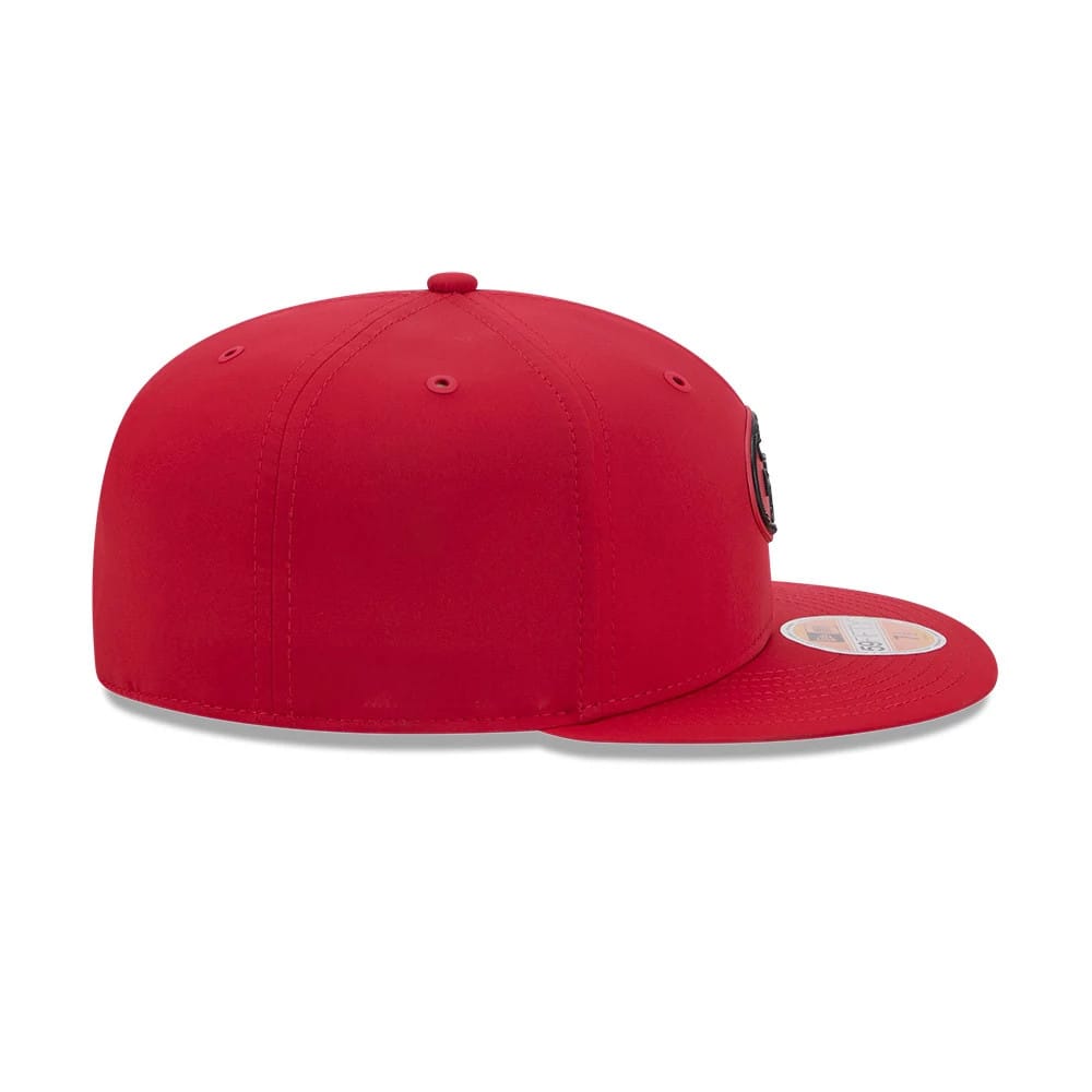 Pictured is this NFL Sideline 2026 San Francisco 49ers 59FIFTY Fitted cap in red. 7