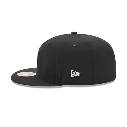 Pictured is this NFL Sideline 2026 Las Vegas Raiders 59FIFTY Fitted cap in Black. 5