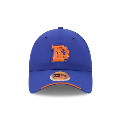 Pictured is this NFL Sideline 2026 Denver Broncos Casual Classic cap in blue. 2
