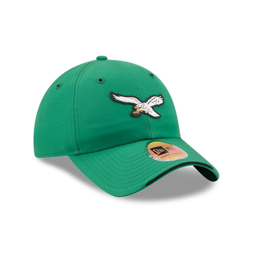 Pictured is this NFL Sideline 2026 Philadelphia Eagles Casual Classic cap in Green. 3