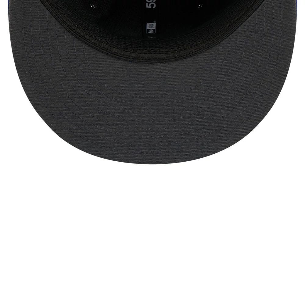 Pictured is this NFL Sideline 2026 Denver Broncos 59FIFTY Fitted cap in blue. 2