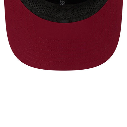 Pictured is this NFL Sideline 2026 Washington Commanders 9SEVENTY Stretch Snap cap in dark red. 7