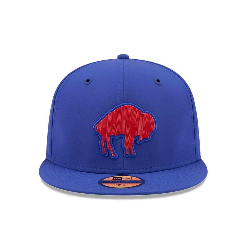 Pictured is this NFL Sideline 2026 Buffalo Bills 59FIFTY Fitted cap in blue. 3