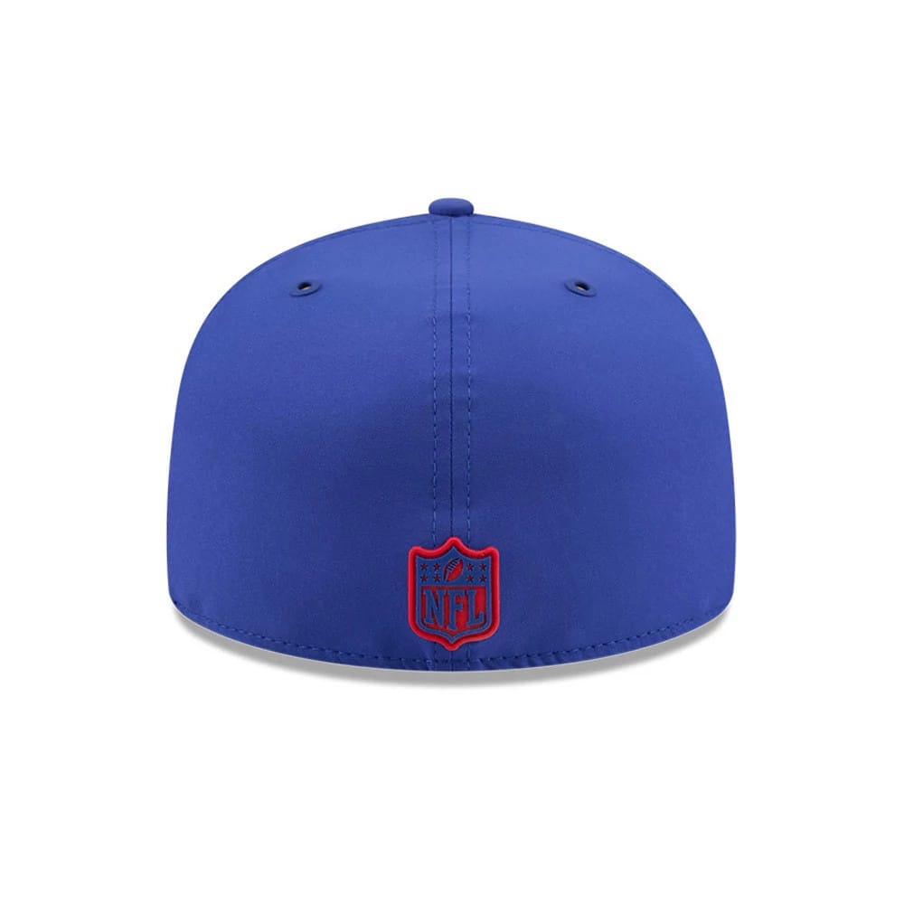 Pictured is this NFL Sideline 2026 Buffalo Bills 59FIFTY Fitted cap in blue. 6