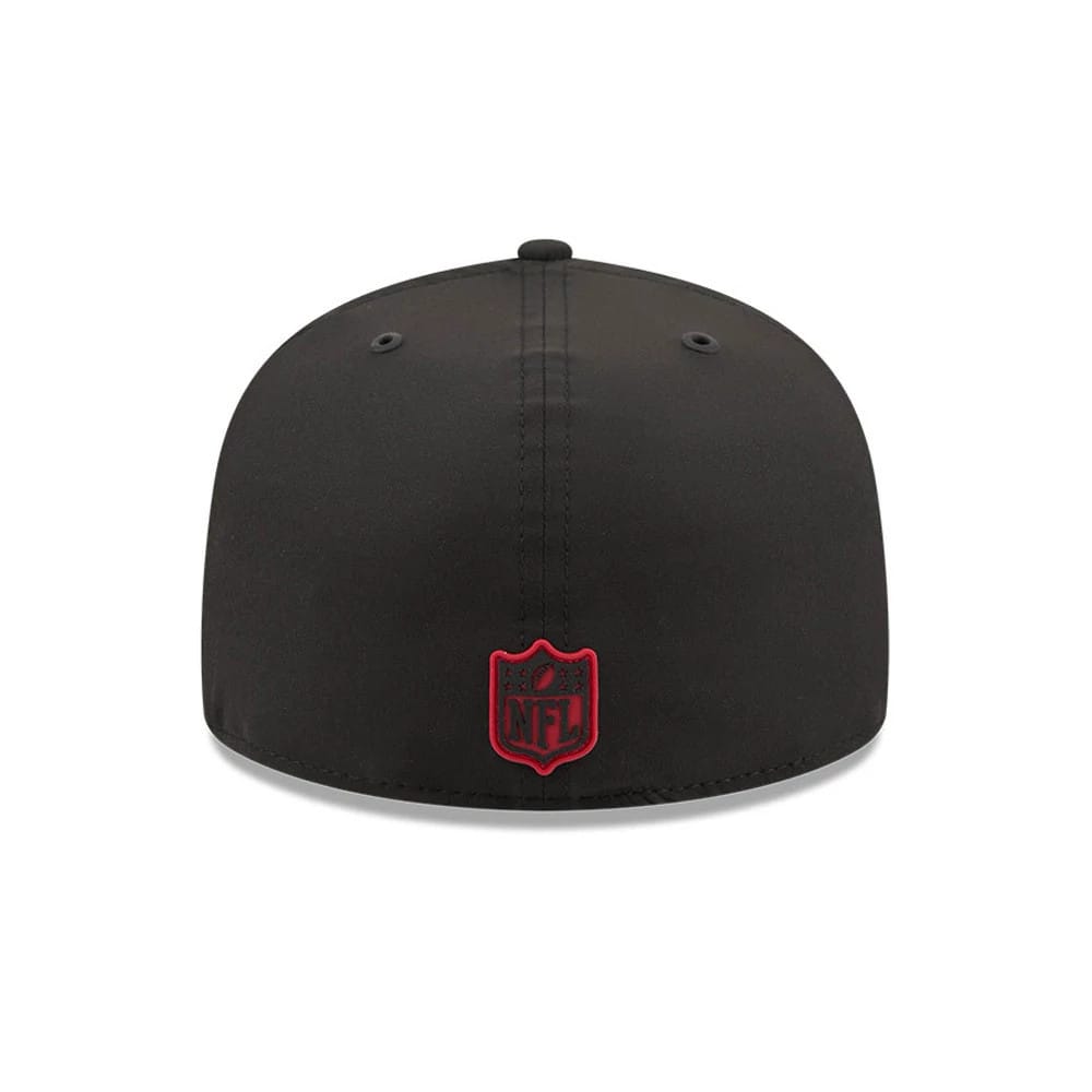 Pictured is this NFL Sideline 2026 Arizona Cardinals 59FIFTY Fitted cap in black. 5