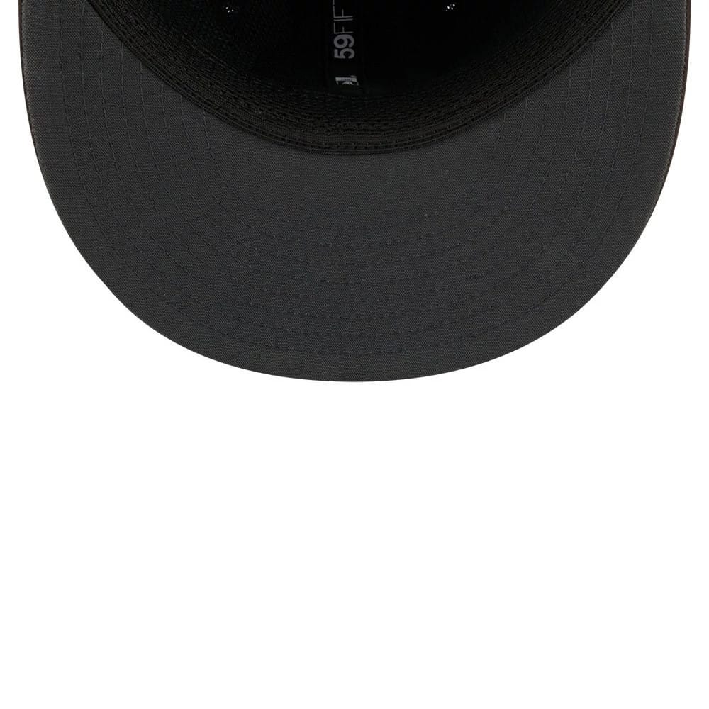 Pictured is this NFL Sideline 2026 Cleveland Browns 59FIFTY Fitted cap in dark brown. 7