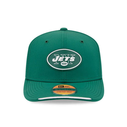 Pictured is this NFL Sideline 2026 New York Jets 9SEVENTY Stretch Snap cap in green. 5