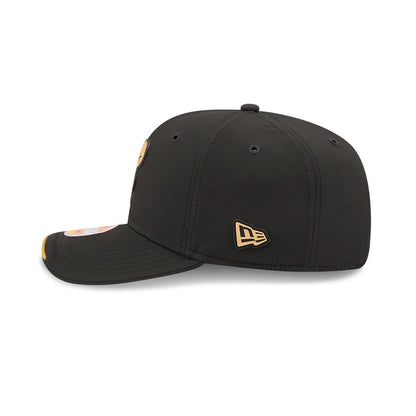 Pictured is this NFL Sideline 2026 New Orleans Saints 9SEVENTY Stretch Snap cap in black. 5