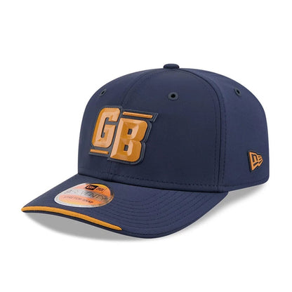 Pictured is this NFL Sideline 2026 Green Bay Packers 9SEVENTY Stretch Snap cap in dark blue. 1