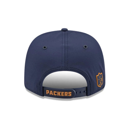 Pictured is this NFL Sideline 2026 Green Bay Packers 9SEVENTY Stretch Snap cap in dark blue. 4