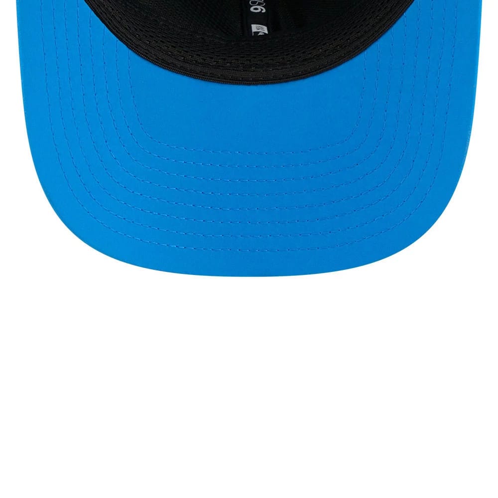 Pictured is this NFL Sideline 2026 Detroit Lions 9SEVENTY Stretch Snap cap in blue. 7
