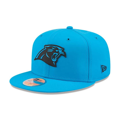 Pictured is this NFL Sideline 2026 Carolina Panthers 59FIFTY Fitted cap in blue. 1