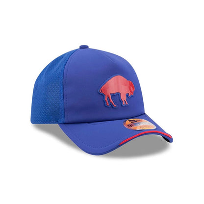 Pictured is this NFL Sideline 2026 Buffalo Bills 9FORTY Apex cap in blue. 3