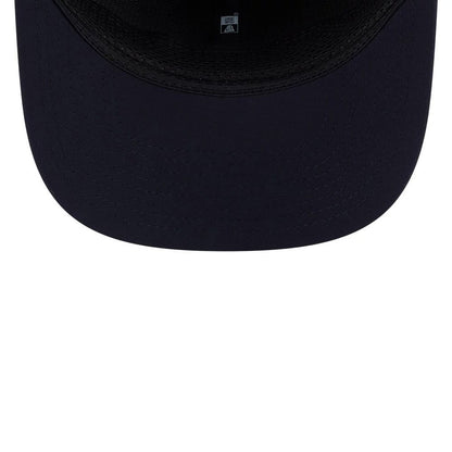 Pictured is this NFL Sideline 2026 Houston Texans 9SEVENTY Stretch Snap cap in navy. 7