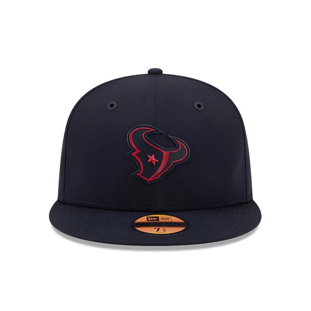 Pictured is this NFL Sideline 2026 Houston Texans 59FIFTY Fitted cap in navy. 2