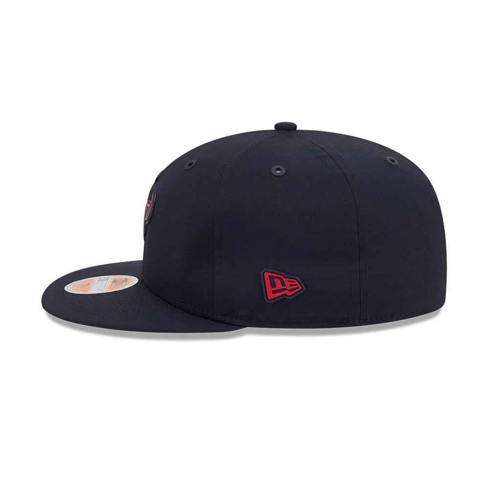 Pictured is this NFL Sideline 2026 Houston Texans 59FIFTY Fitted cap in navy. 5