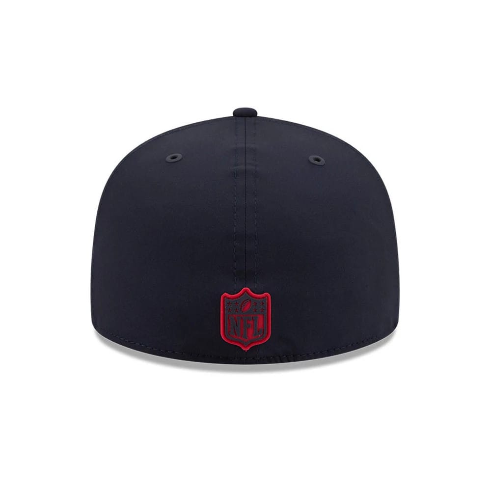 Pictured is this NFL Sideline 2026 Houston Texans 59FIFTY Fitted cap in navy. 4