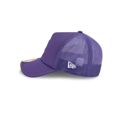Pictured is this NFL Sideline 2026 Minnesota Vikings 9FORTY Apex cap in purple. 5