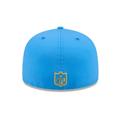 Pictured is this NFL Sideline 2026 LA Chargers 59FIFTY Fitted cap in blue. 5
