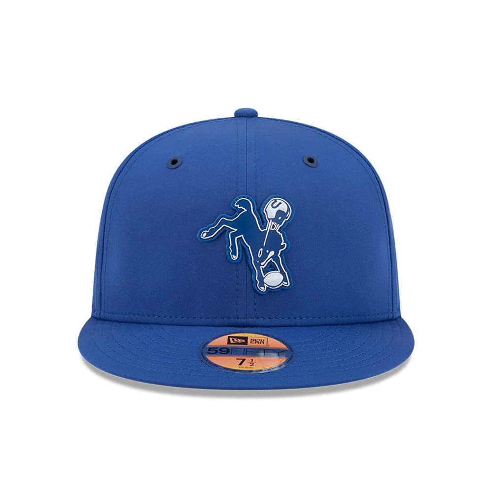 Pictured is this NFL Sideline 2026 Indianapolis Colts 59FIFTY Fitted cap in blue. 3