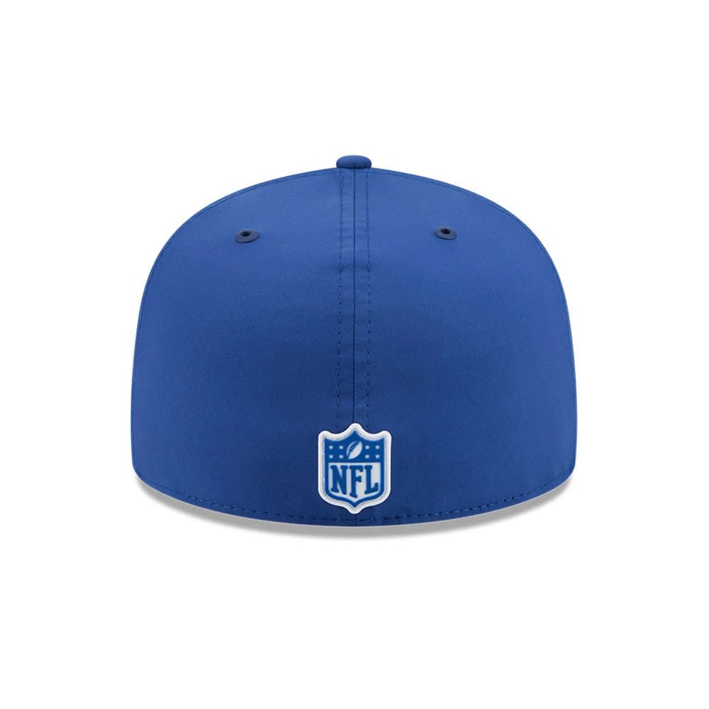 Pictured is this NFL Sideline 2026 Indianapolis Colts 59FIFTY Fitted cap in blue. 5