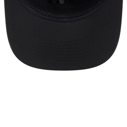 Pictured is this NFL Sideline 2026 Las Vegas Raiders 9SEVENTY Stretch Snap cap in Black. 7