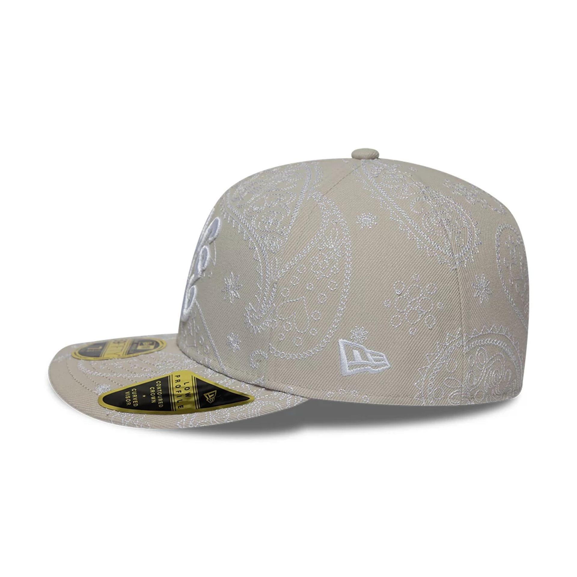 New Era All Over Paisley Cream Low Profile 59FIFTY Fitted Cap | NEC EU