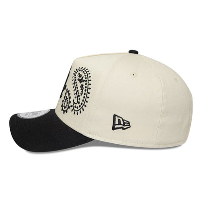 Pictured is this MLB Paisley Chicago White Sox 9FORTY E-Frame cap in black. 4
