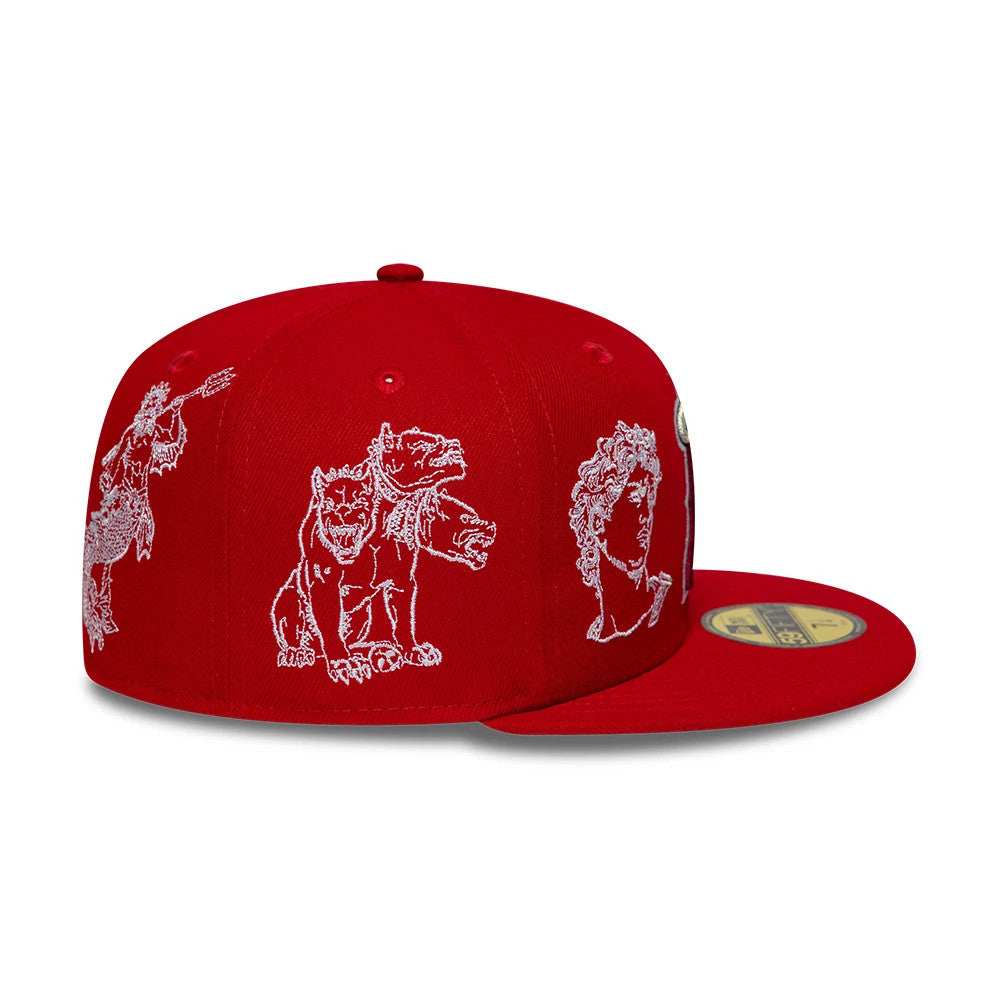 MLB Mythical LA Angels Red 59FIFTY Fitted Cap | NEC EU