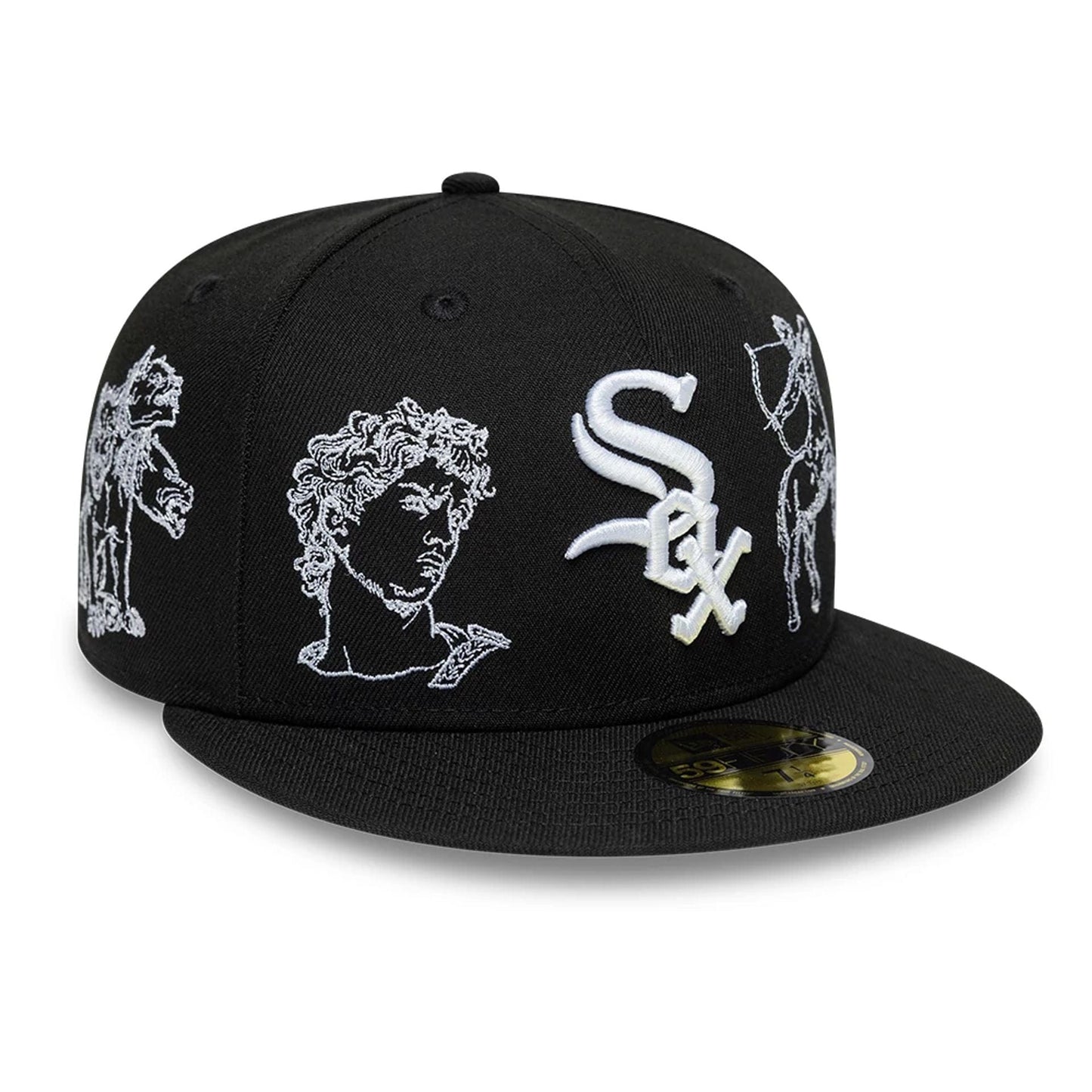 Pictured is this MLB Mythical Chicago White Sox 59FIFTY Fitted cap in black. 4