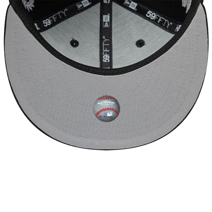 Pictured is this MLB Mythical Chicago White Sox 59FIFTY Fitted cap in black. 2