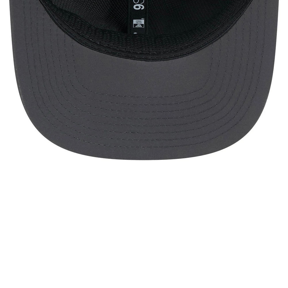 Pictured is this NFL Sideline 2026 San Francisco 49ers 9SEVENTY Stretch Snap cap in charcoal. 4