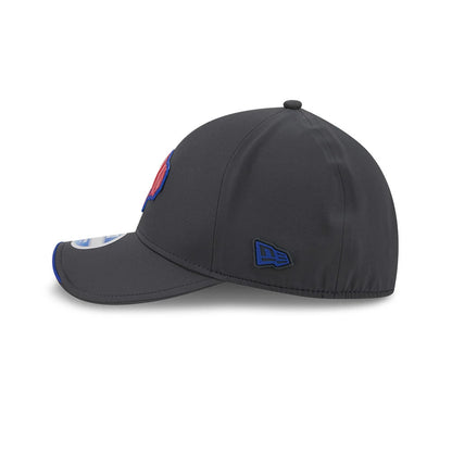 Pictured is this NFL Sideline 2026 Buffalo Bills 39THIRTY M-Crown Stretch Fit cap in charcoal. 4