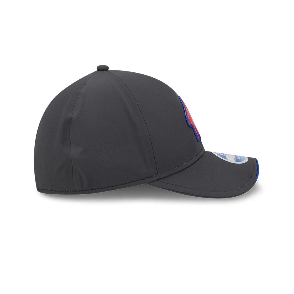 Pictured is this NFL Sideline 2026 Buffalo Bills 39THIRTY M-Crown Stretch Fit cap in charcoal. 5