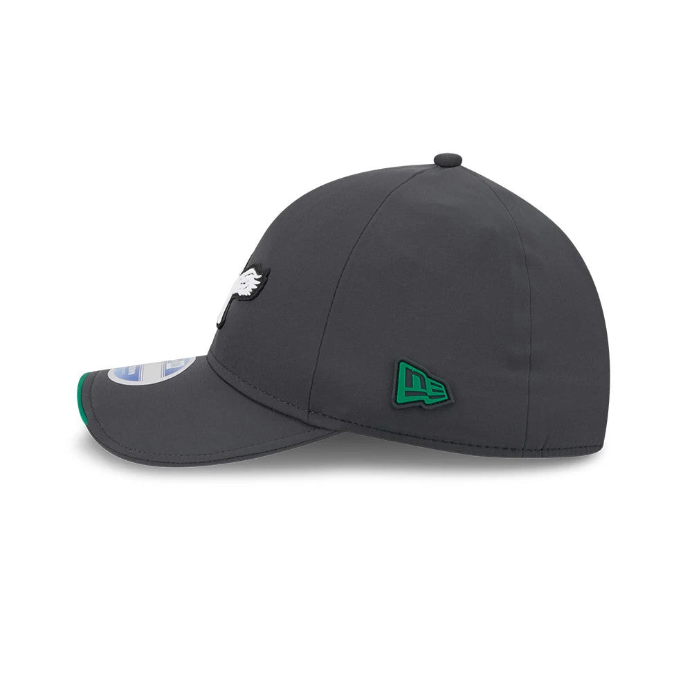 Pictured is this NFL Sideline 2026 Philadelphia Eagles 39THIRTY M-Crown Stretch Fit cap in charcoal. 4