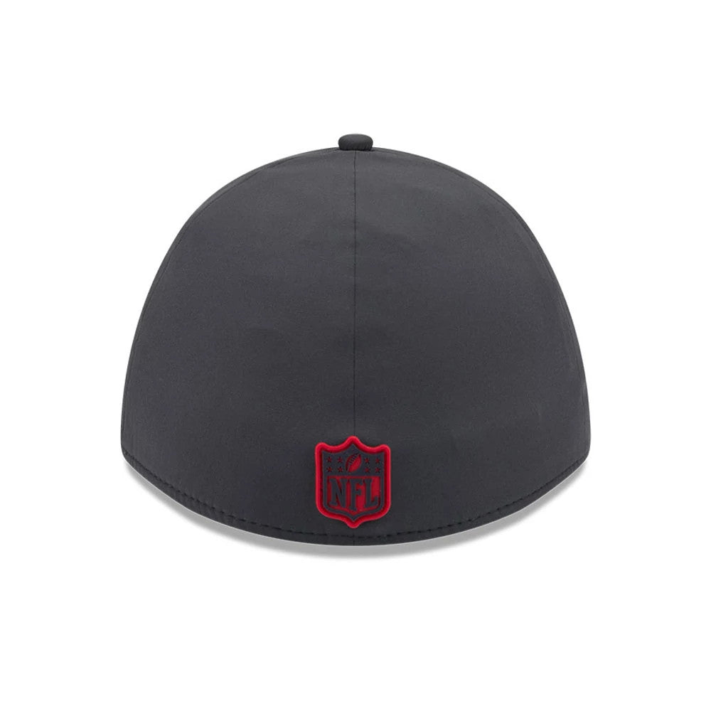 Pictured is this NFL Sideline 2026 Houston Texans 39THIRTY M-Crown Stretch Fit cap in charcoal. 6
