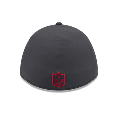 Pictured is this NFL Sideline 2026 Houston Texans 39THIRTY M-Crown Stretch Fit cap in charcoal. 6