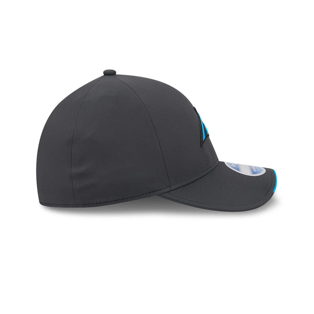 Pictured is this NFL Sideline 2026 Carolina Panthers 39THIRTY M-Crown Stretch Fit cap in charcoal. 5