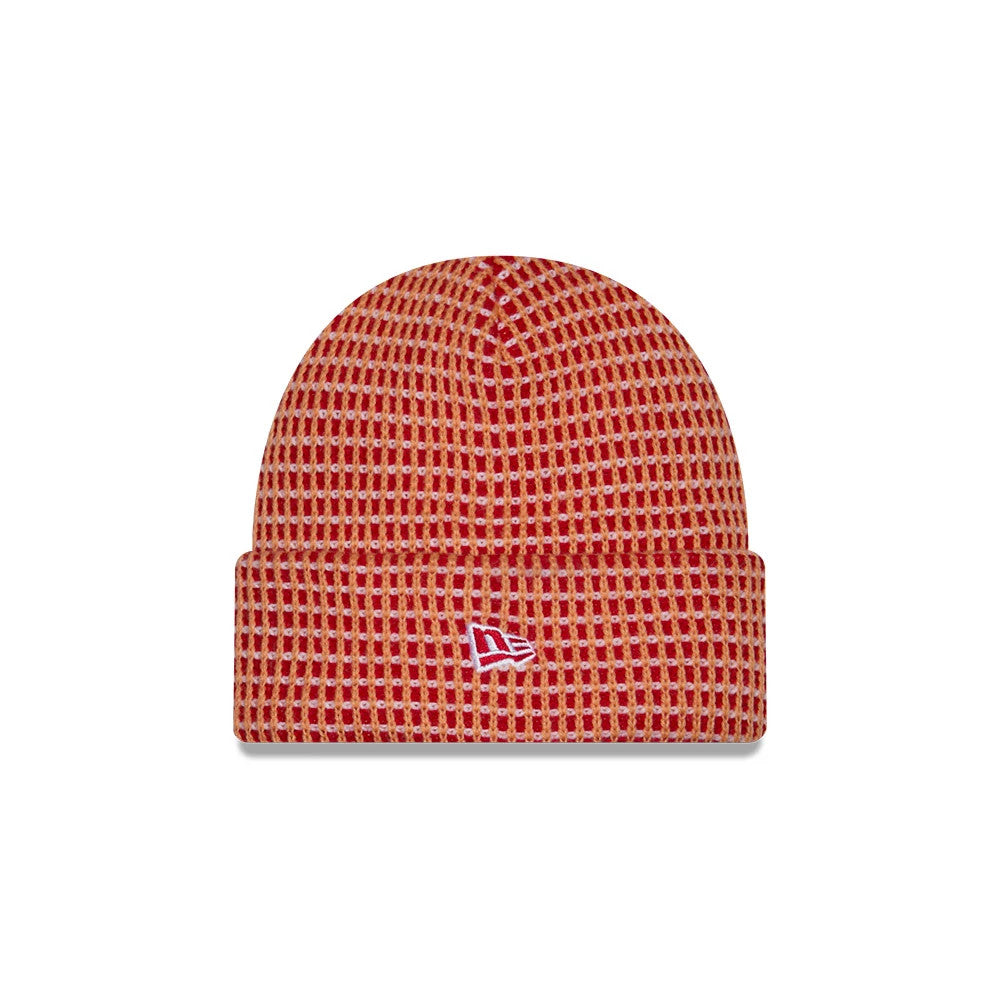 Pictured is this NFL Sideline 2026 Tampa Bay Buccaneers Cuff Knit Beanie Hat in orange. 2