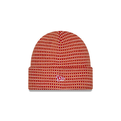 Pictured is this NFL Sideline 2026 Tampa Bay Buccaneers Cuff Knit Beanie Hat in orange. 2