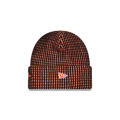 Pictured is this NFL Sideline 2026 Cincinnati Bengals Cuff Knit Beanie Hat in black. 2