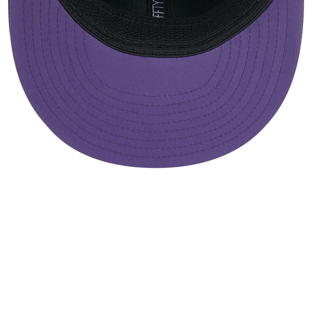 Pictured is this NFL Sideline 2026 Minnesota Vikings 9FIFTY Snapback cap in charcoal. 2