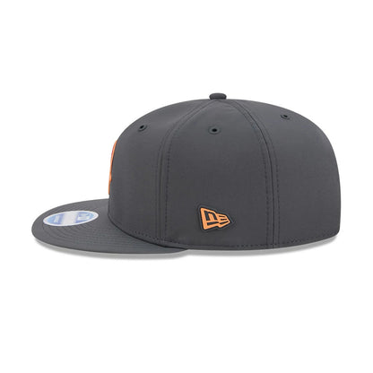 Pictured is this NFL Sideline 2026 Tampa Bay Buccaneers 9FIFTY Snapback cap in charcoal. 6