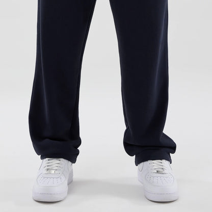 The model is wearing these NBA Core Plus LA Lakers Straight Leg Joggers in navy. 6